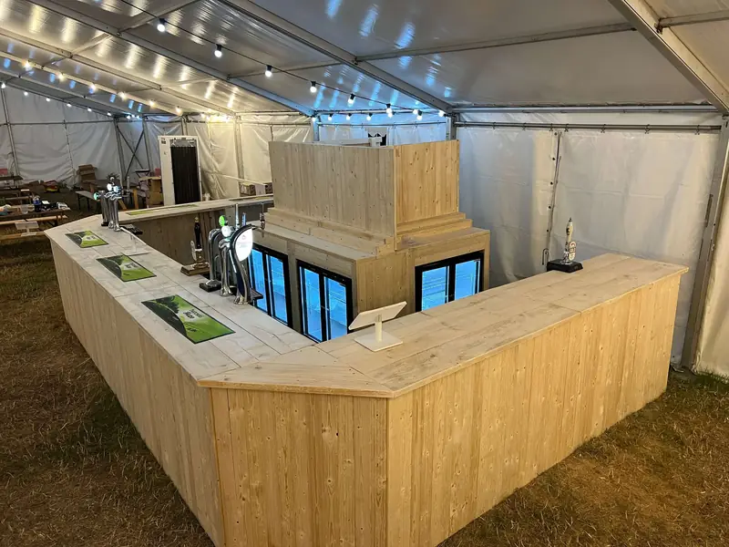 Complete bar setup
