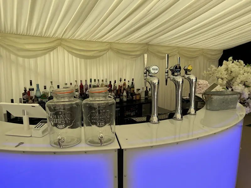 Mobile bar setup in Cheltenham