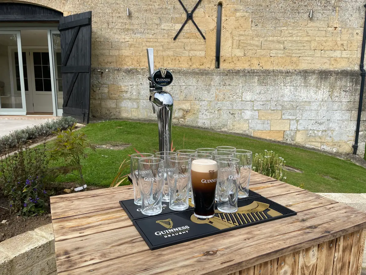 Corporate event bar