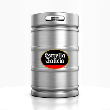 Estrella Galicia Keg Hire