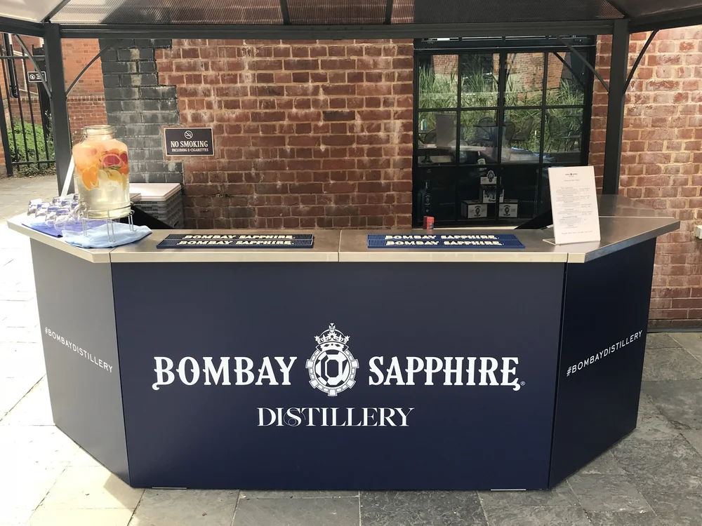 Porta bar unit branded