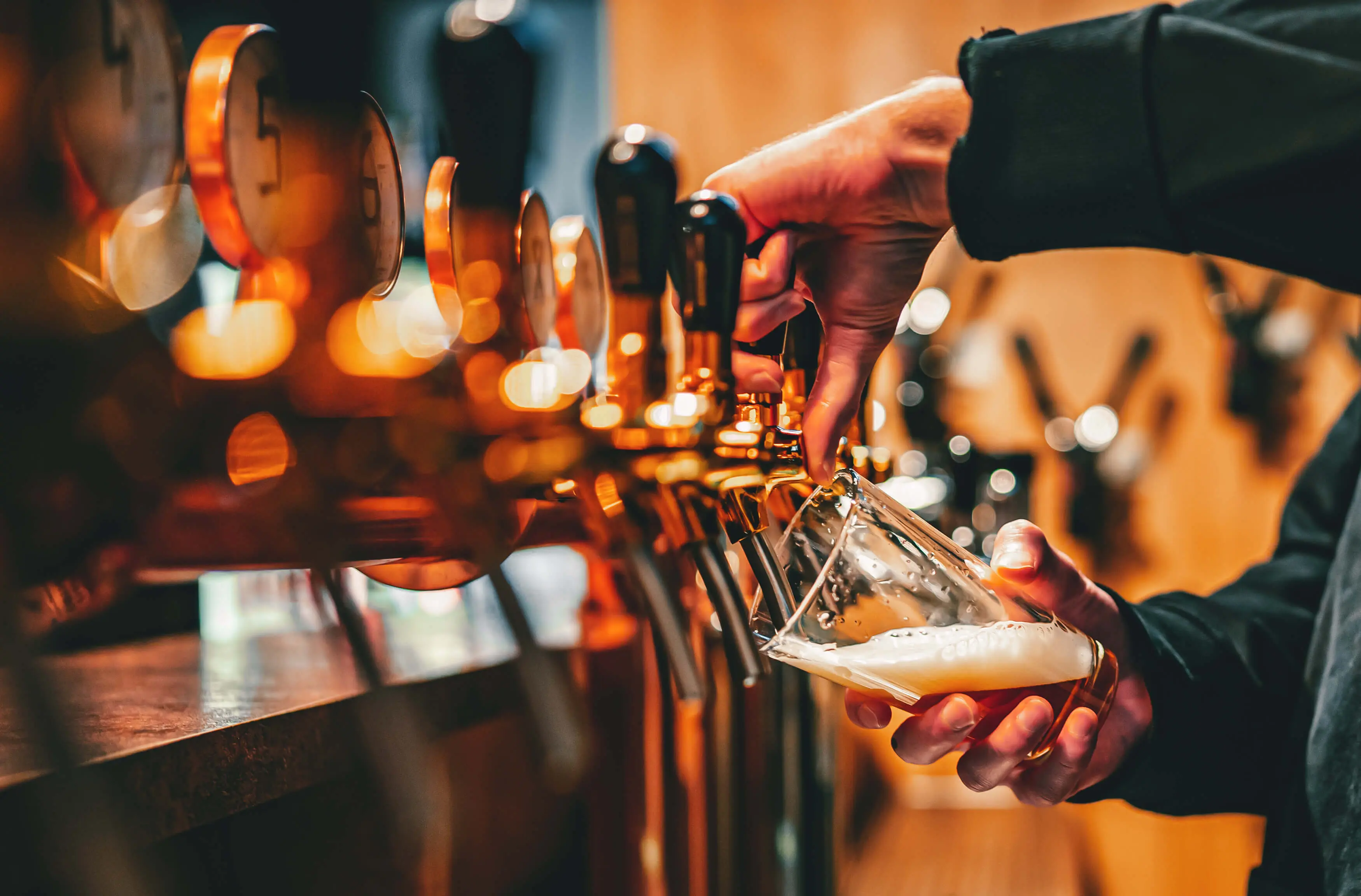 Professional bar staff